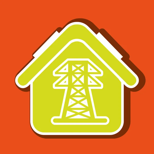 Energy icon design — Stock Vector