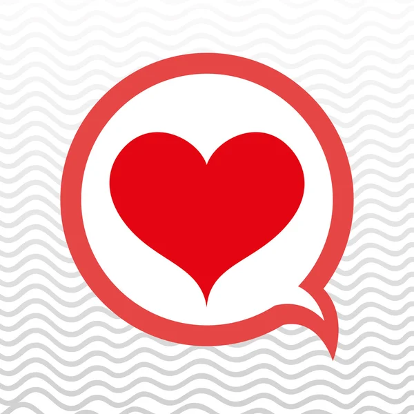 Love heart design — Stock Vector