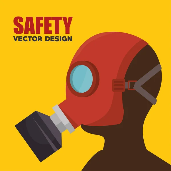 Промисловий дизайн безпеки — стоковий вектор