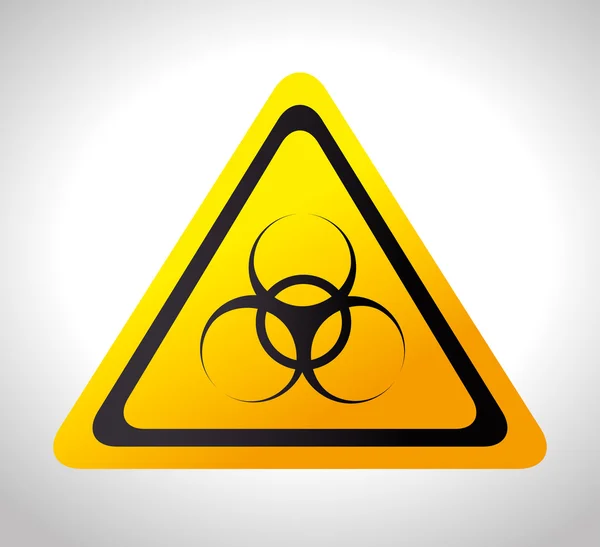 Biohazard sygnału design — Wektor stockowy