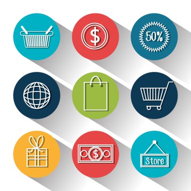 Tasarım ticaret simgeler