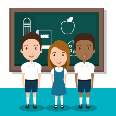 Öğrenciler sınıf tasarım