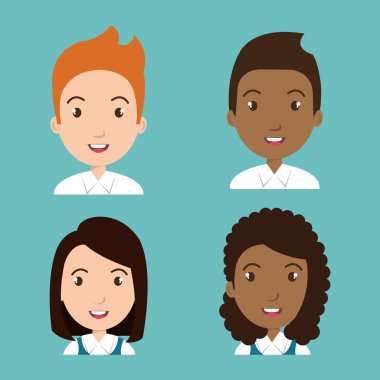 Öğrenciler sınıf tasarım