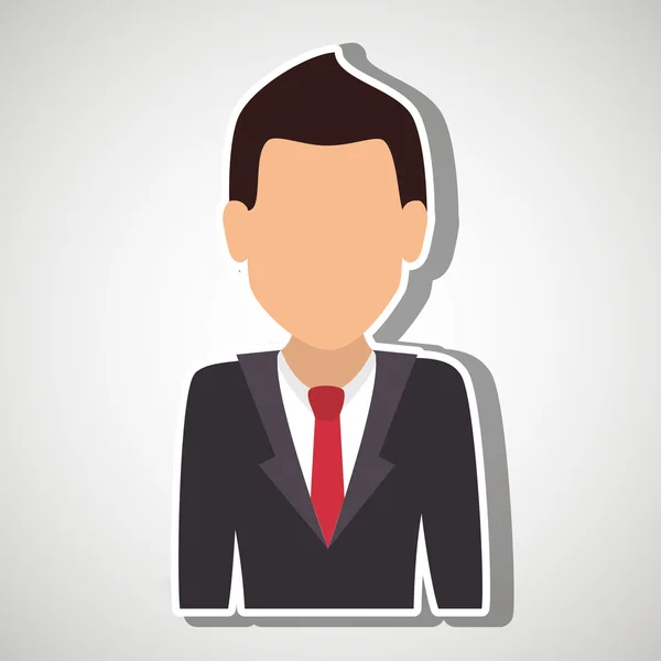 Personne avatar design — Image vectorielle