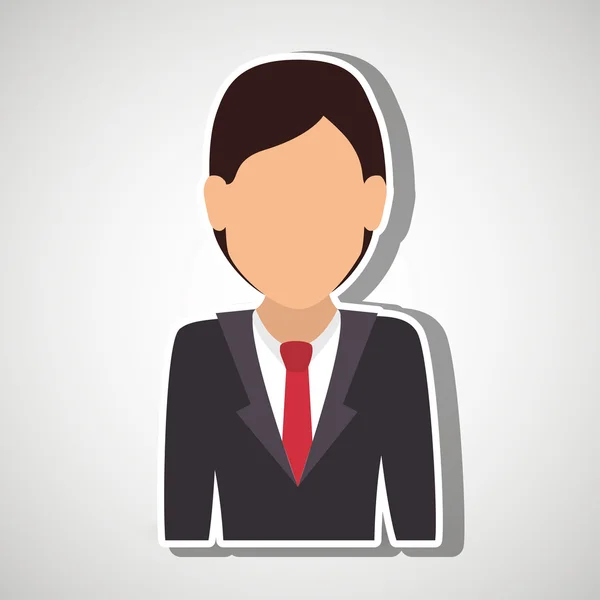 Personne avatar design — Image vectorielle