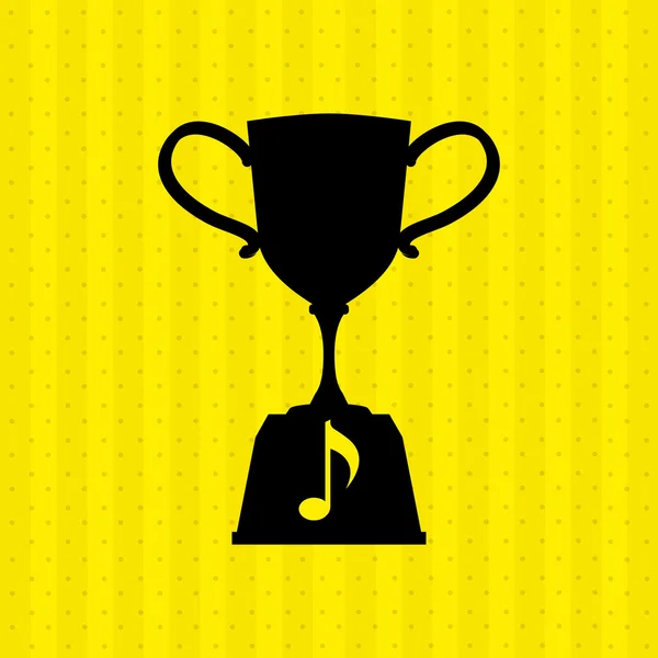 Music Awards design — Stock Vector