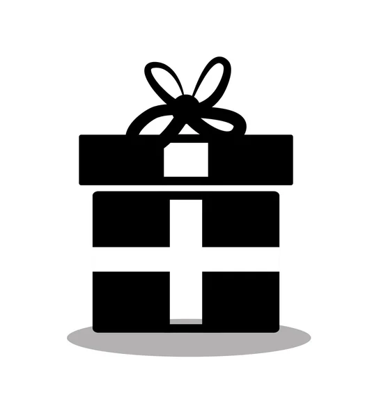 Diseño de caja de regalo — Vector de stock