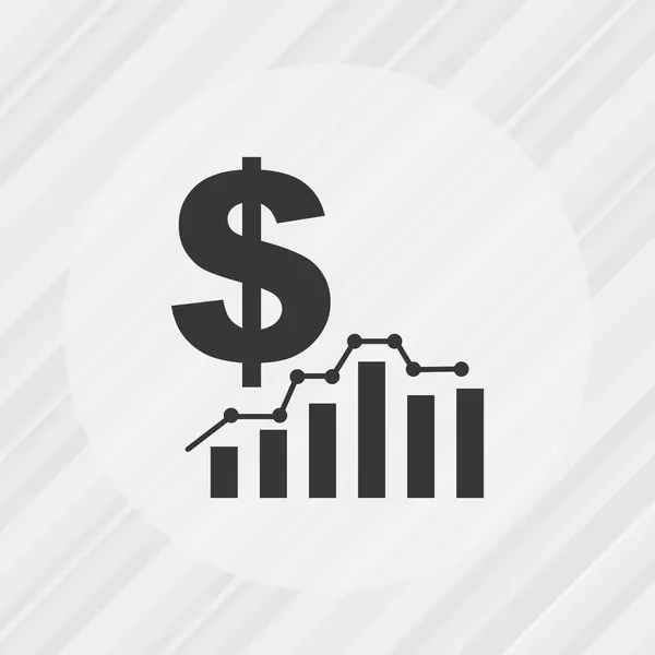 Diseño de concepto de dinero — Vector de stock