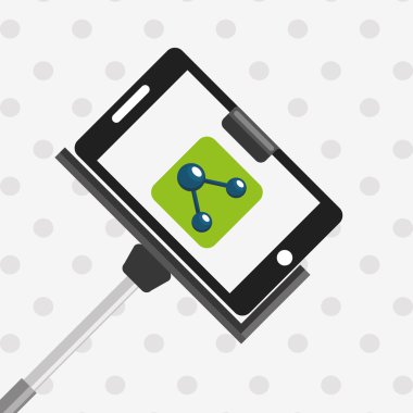 monopod tasarımı ile selfie