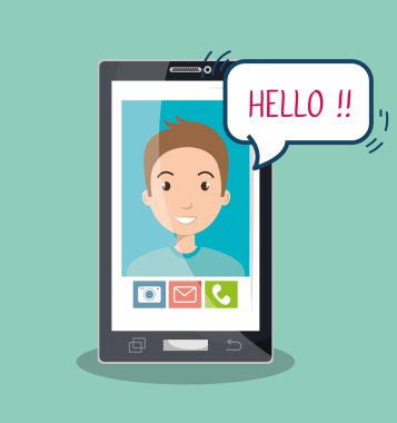 Mobil sohbet tasarım