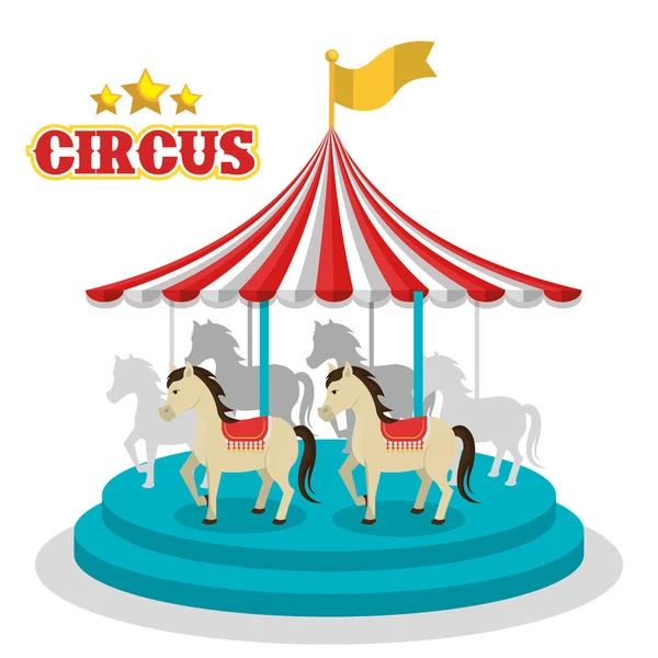 Дизайн шоу цирку — стоковий вектор