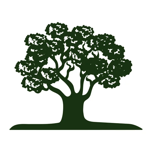 分離されたツリーの設計 — ストックベクタ