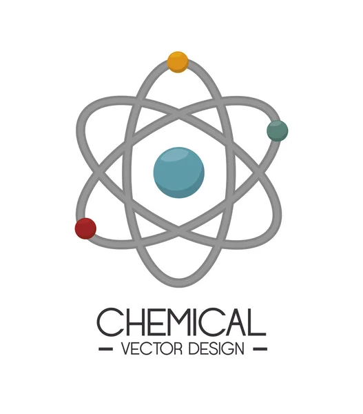 Diseño de la industria química — Vector de stock