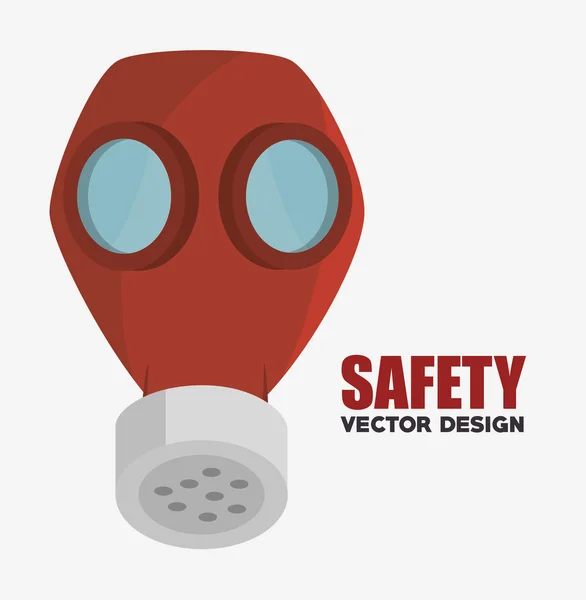 Проектирование оборудования безопасности — стоковый вектор