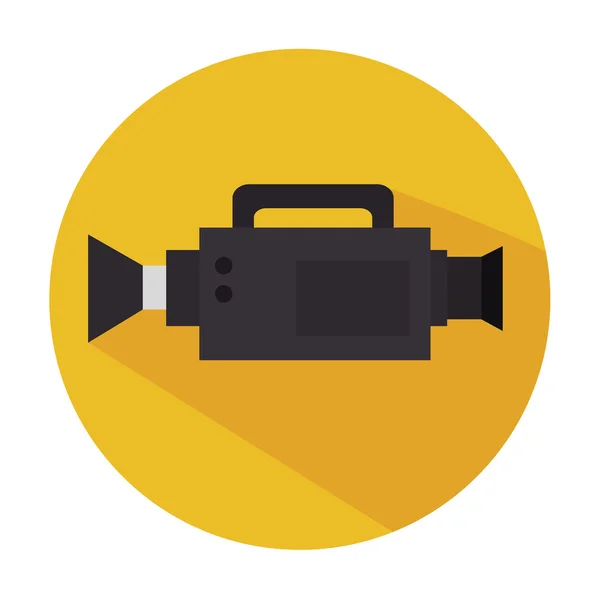 Video camera design — Stock Vector