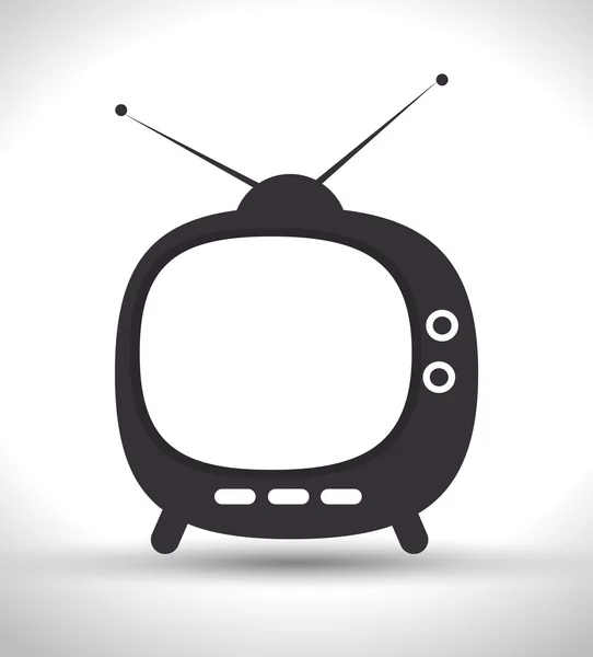 Conception de divertissement TV — Image vectorielle