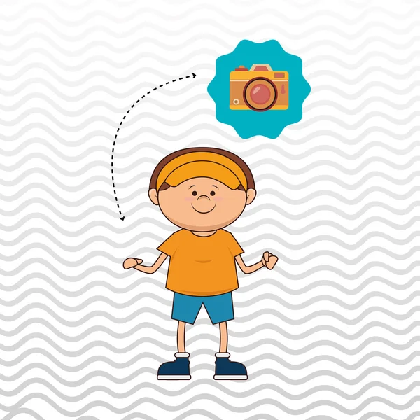 Mutlu çocuk tasarımı