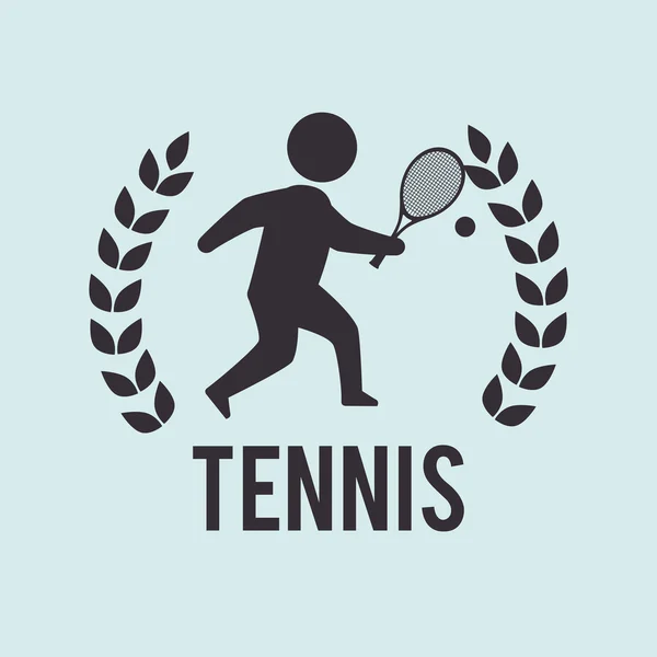 Jogar design de tênis —  Vetores de Stock