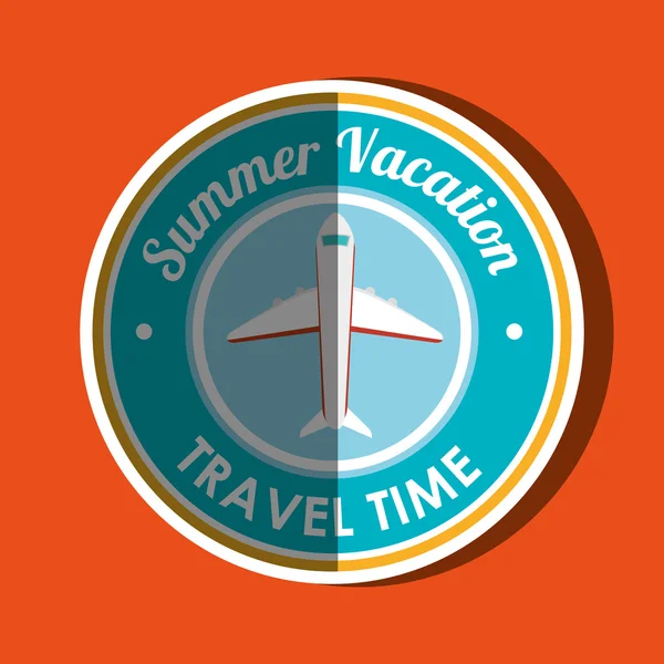 Cestování dovolená design — Stockový vektor