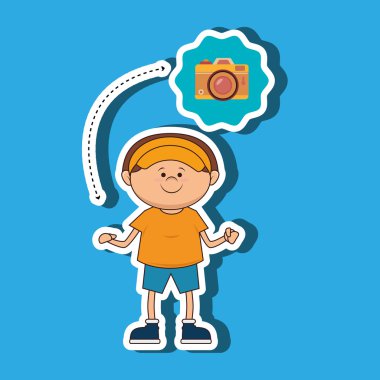 Mutlu çocuk tasarımı