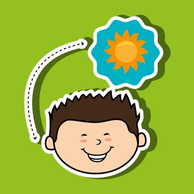 Mutlu çocuk tasarımı