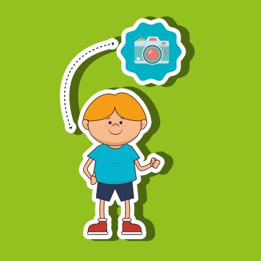 Mutlu çocuk tasarımı