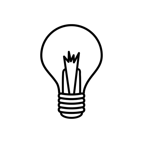 電球のアイコン デザイン — ストックベクタ