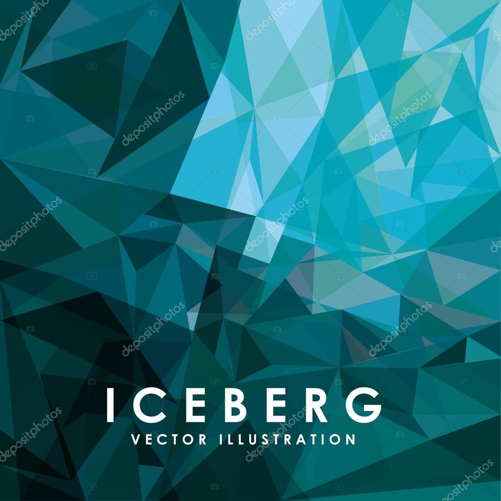 Iceberg glacier design Stock Vector by ©yupiramos 111401908