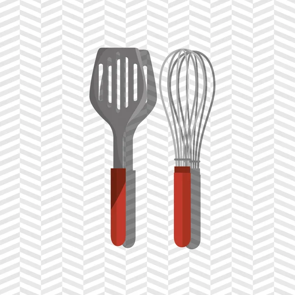Conception d'équipement de cuisine — Image vectorielle