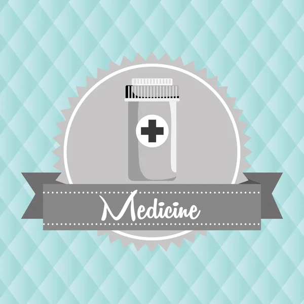 Medicina concepto diseño — Archivo Imágenes Vectoriales