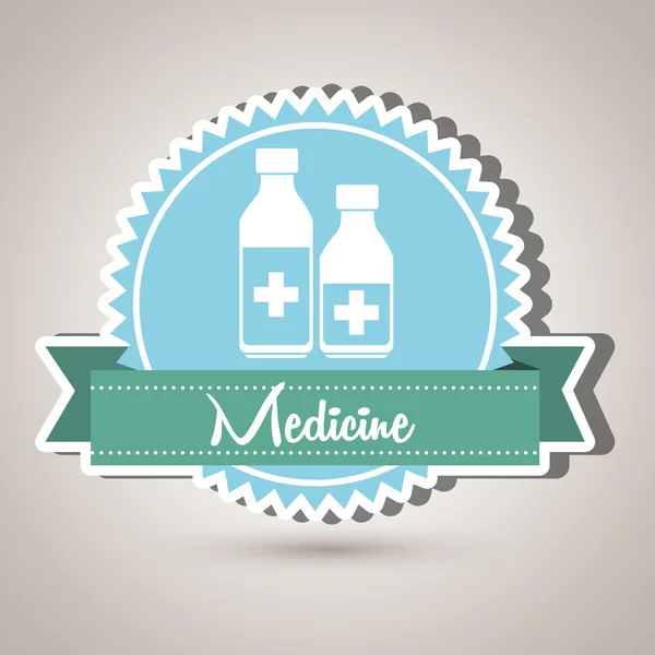 Medicin konceptdesign — Stock vektor