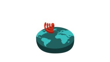 WiFi bağlantı animasyon