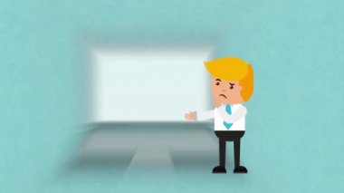 iş kavramı animasyon