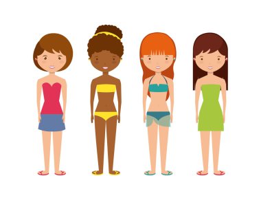 Gençler yaz tatil tasarımı