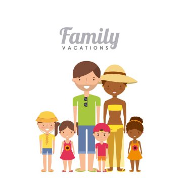 Aile yaz tatil tasarımı