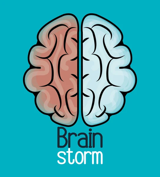 Brain storming design — Stockový vektor