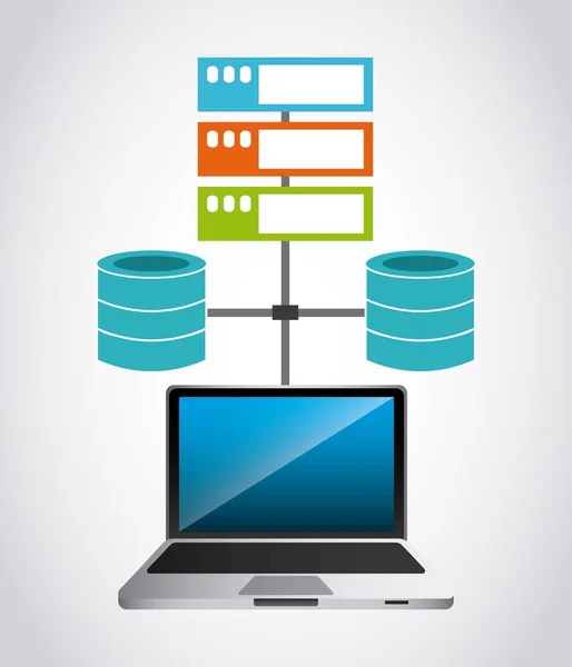 Diseño de almacenamiento de datos — Vector de stock