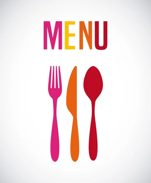 Diseño de menú de restaurante — Vector de stock