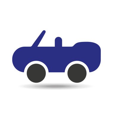 Araba izole konsept tasarımı