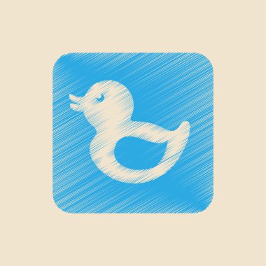 Bebek duş simgesi tasarım