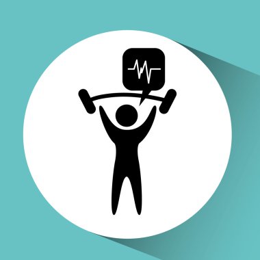 Fitness yaşam tarzı tasarım