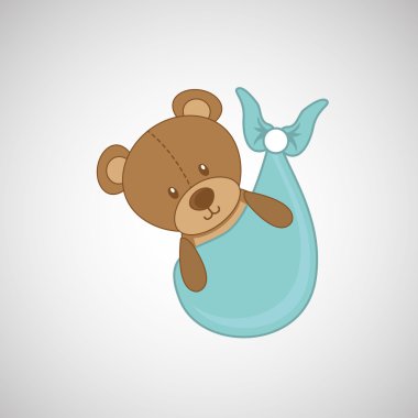 Bebek duş simgesi tasarım