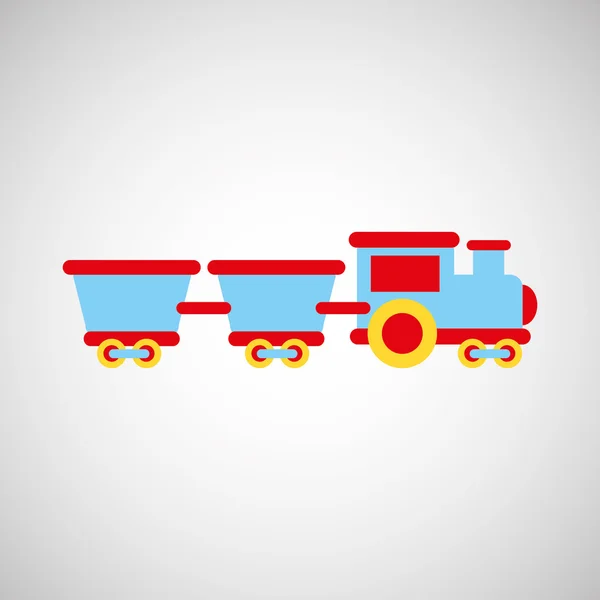 Diseño de transporte dibujado — Vector de stock