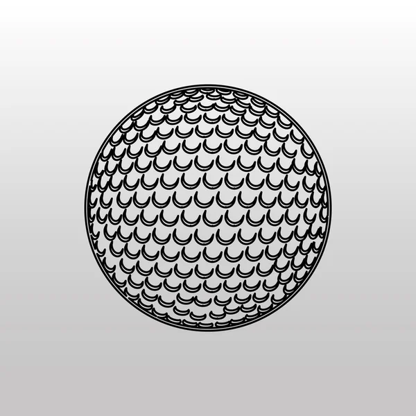 Design sportif golf — Image vectorielle