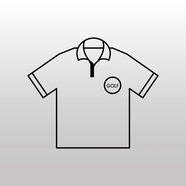 Golf sport design — Stock vektor