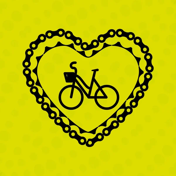 Αθλητισμός Ποδηλασία σχεδιασμού — Διανυσματικό Αρχείο