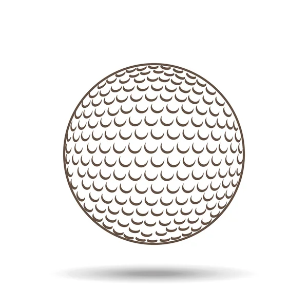 Golfsport-Design — Stockvektor