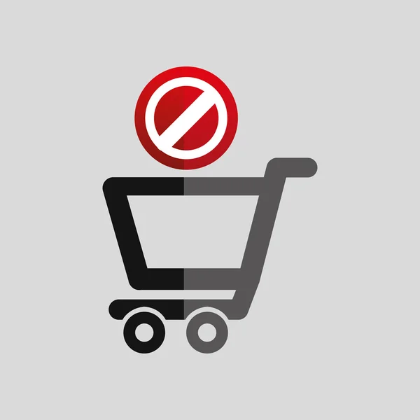 Carrinho de compras design —  Vetores de Stock