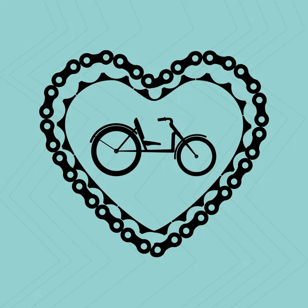 Spor bisiklet tasarım — Stok Vektör