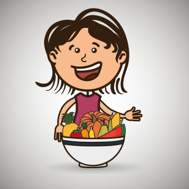 Kids menü tasarımı